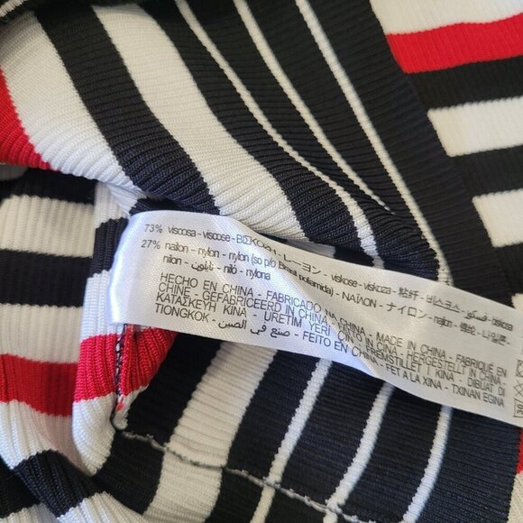 ZARA | Long Sleeve Striped Top | Sz. M - Picture 4 of 5